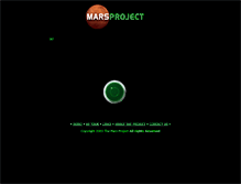 Tablet Screenshot of marsproject.com